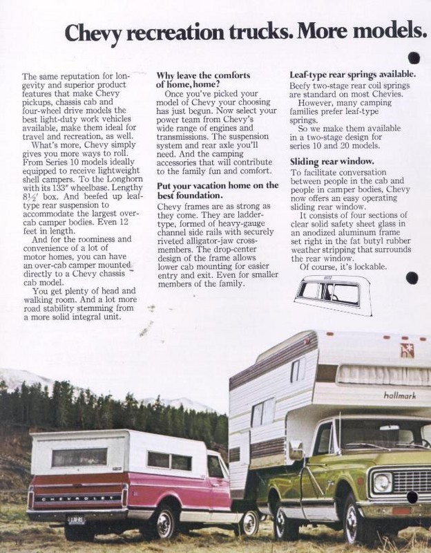 1971 Chevrolet Pickups Brochure Page 9